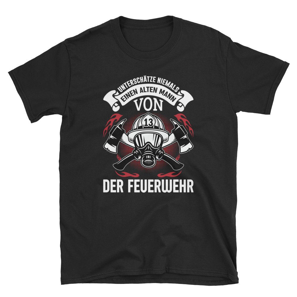 Alter Feuerwehrmann - Shirt - Retterherzen