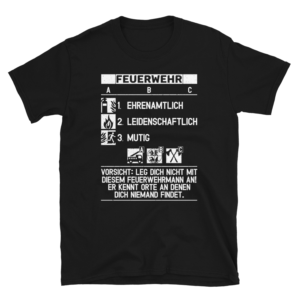 Feuerlöscher - Shirt - Retterherzen