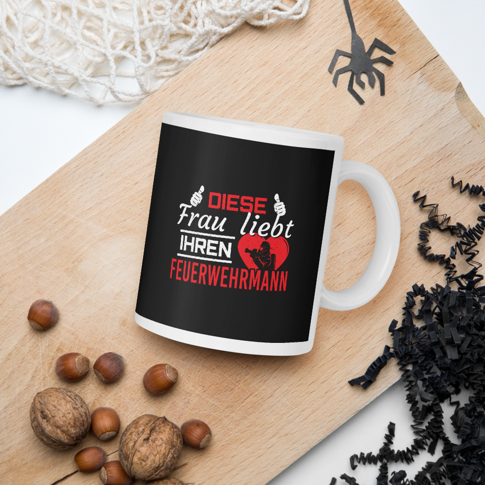 Diese Frau liebt - Tasse - Retterherzen