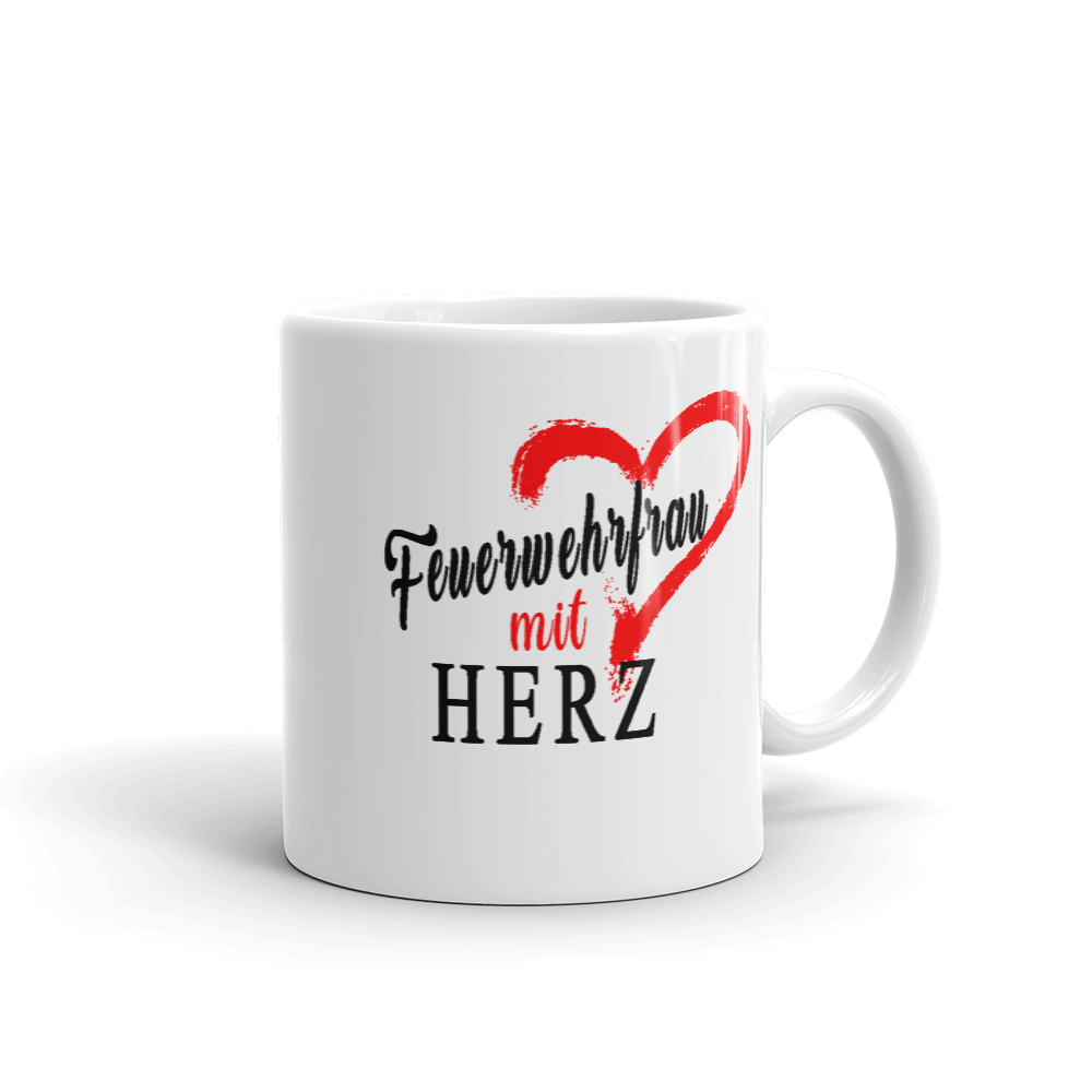 Feuerwehr Herz - Tasse - Retterherzen