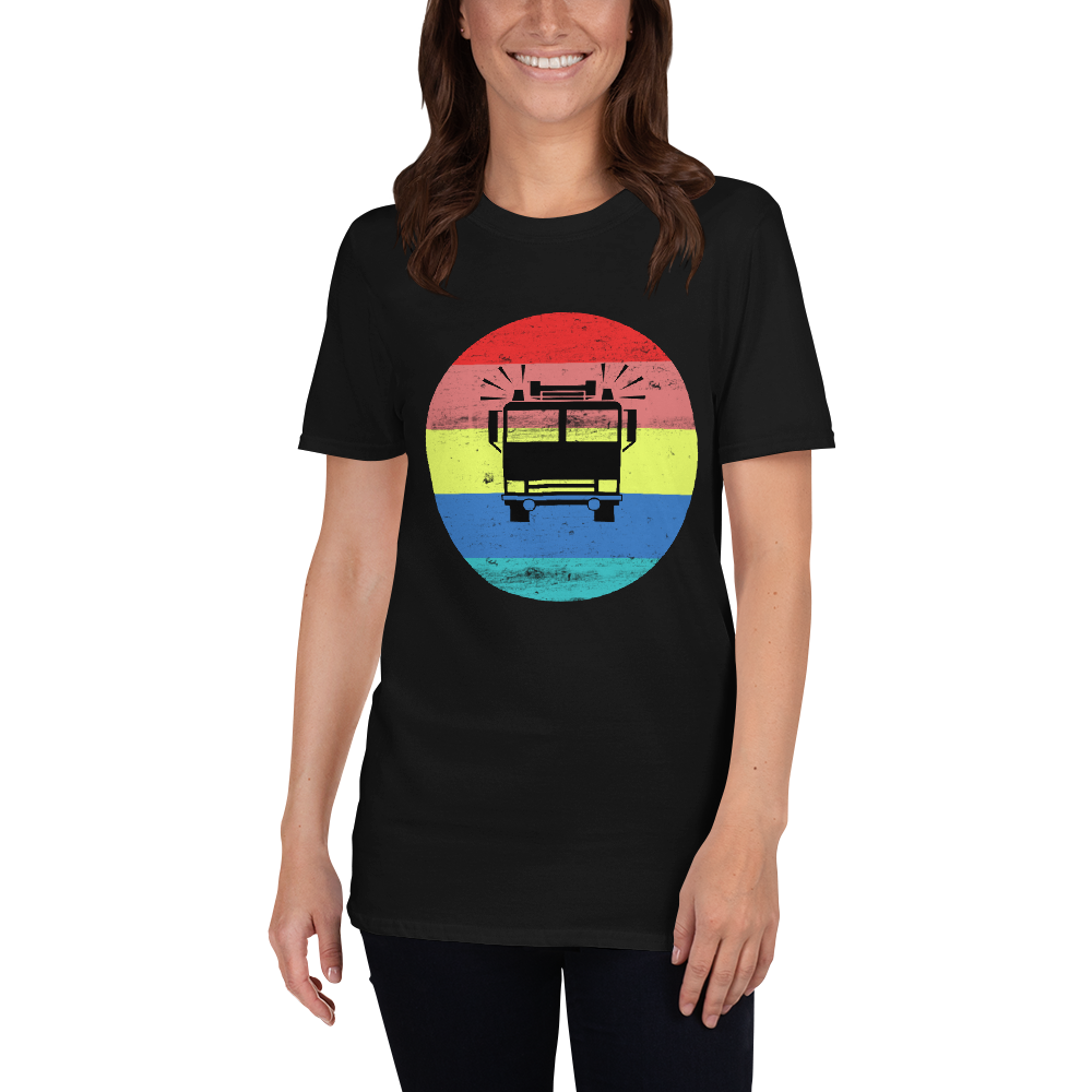 Retro Feuerwehr - Shirt - Retterherzen
