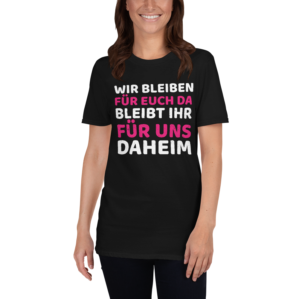 Wir bleiben für euch da - Shirt - Retterherzen