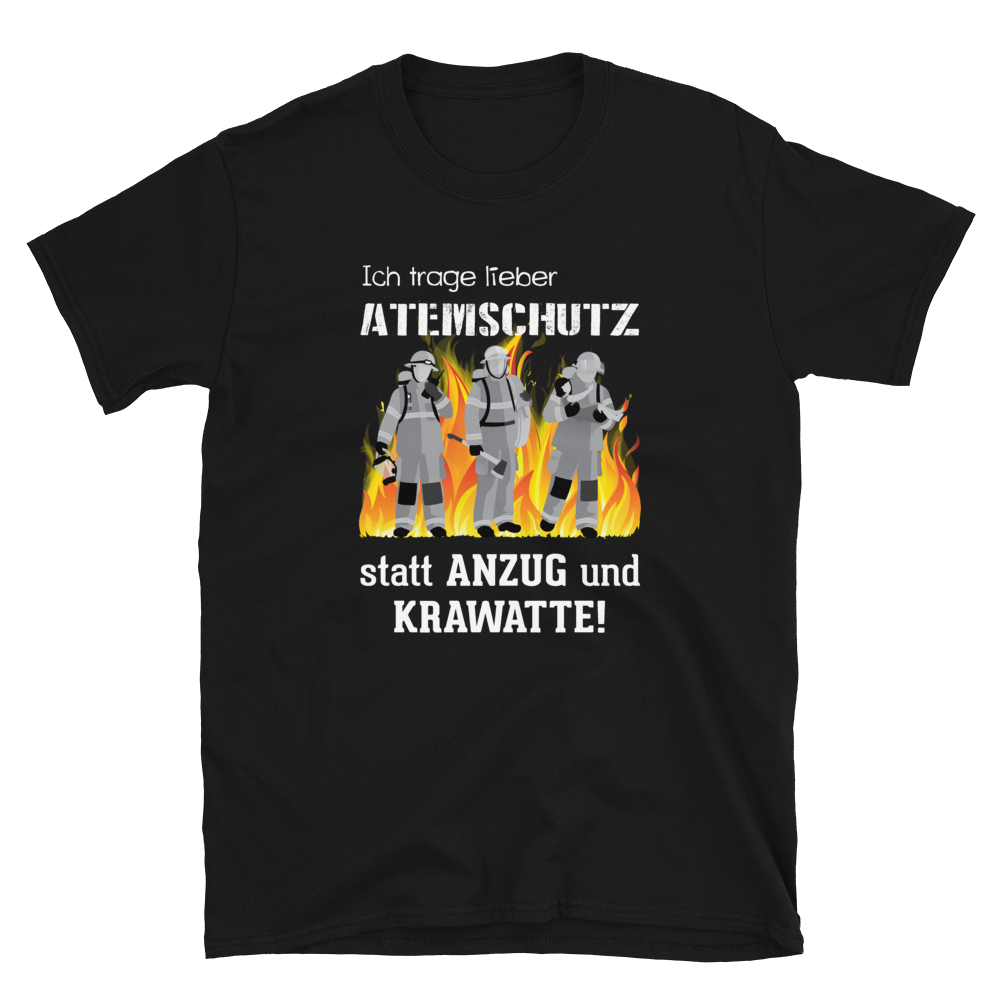 Atemschutz statt Anzug - Shirt - Retterherzen