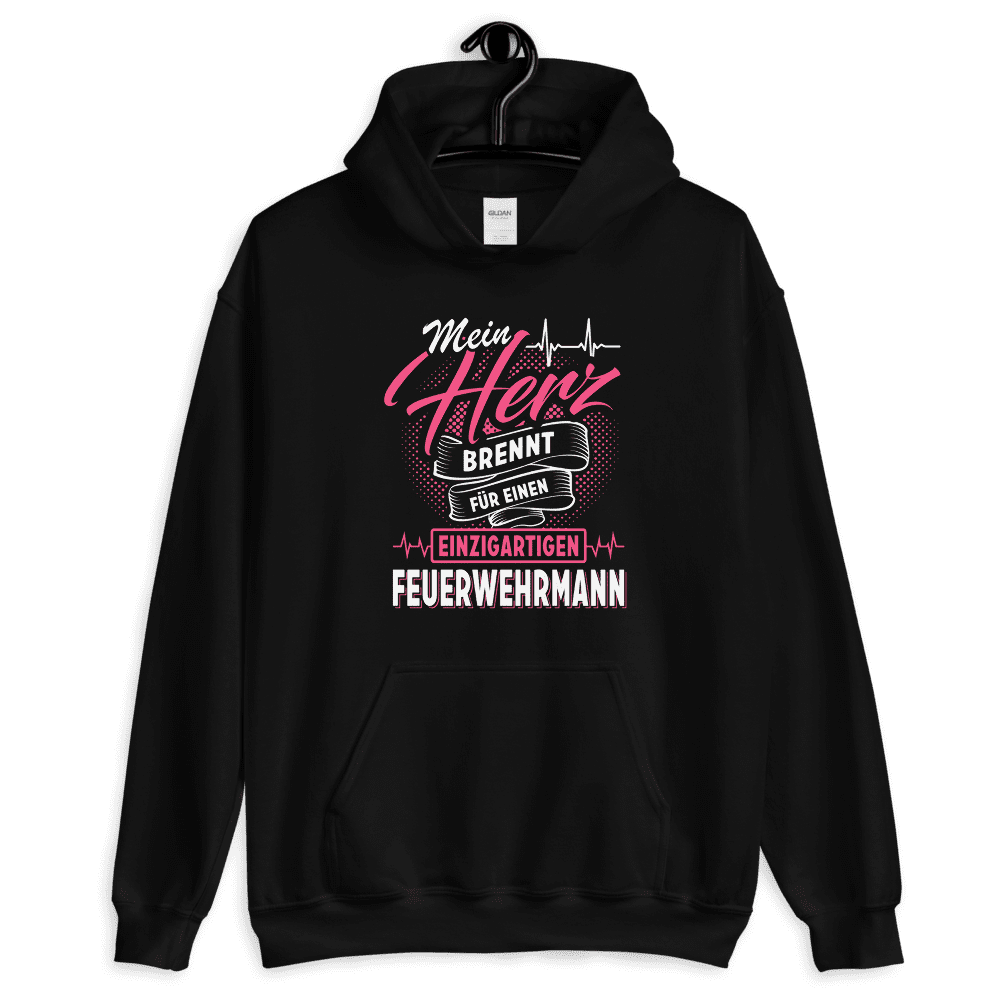 Feuriges Herz - Hoodie - Retterherzen