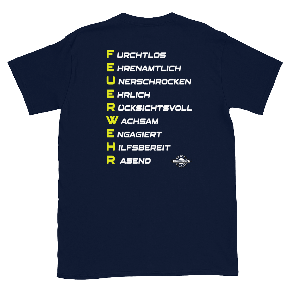 FEUERWEHR - Shirt (Rücken) - Retterherzen