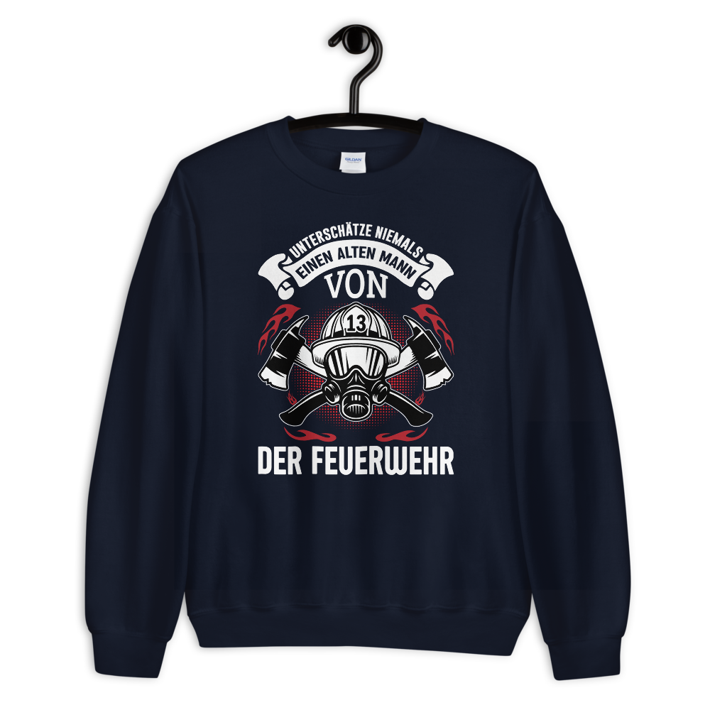 Alter Feuerwehrmann - Sweatshirt - Retterherzen